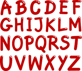 Image showing Capital Letters Alphabet