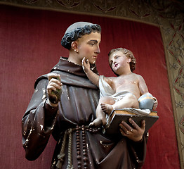 Image showing Statue of Anthony Padua