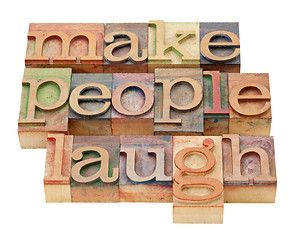 Image showing make people laugh