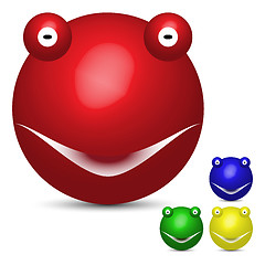 Image showing colored smiley