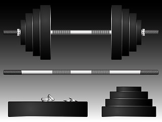 Image showing heavy weights