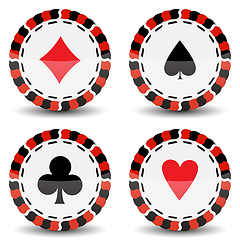 Image showing casino chips