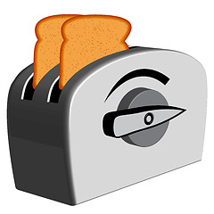 Image showing bread toaster