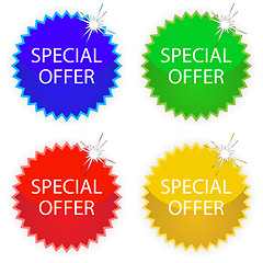 Image showing special offer tags