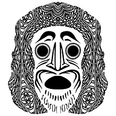 Image showing tribal mask