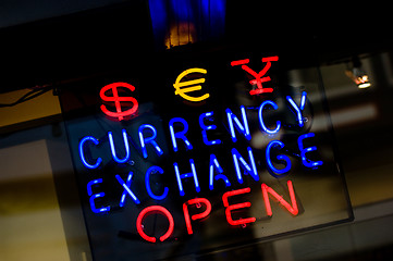 Image showing Currency exchange