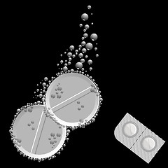 Image showing effervescent pills