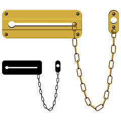 Image showing door chain