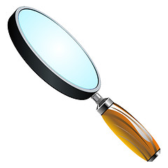 Image showing 3d magnifying glass