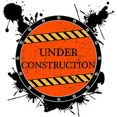 Image showing under construction icon