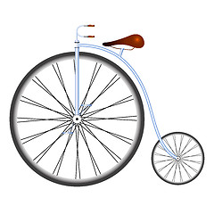 Image showing old bicycle
