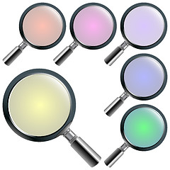 Image showing magnifying glasses