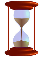Image showing 3d hour glass