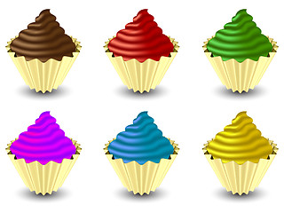 Image showing cupcakes