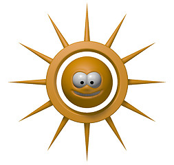 Image showing grin sun