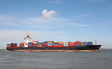 Image showing container ship