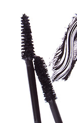 Image showing black mascara stroke