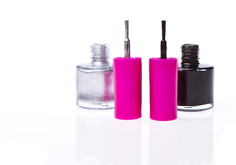 Image showing nail polish set