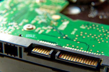 Image showing hard drive close up