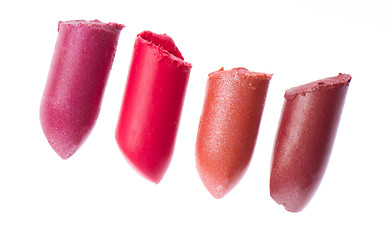 Image showing scraps of lipstick