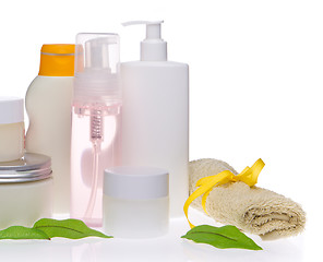 Image showing spa cosmetics