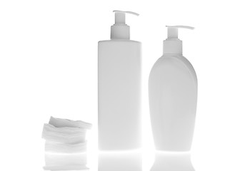 Image showing cosmetic bottles