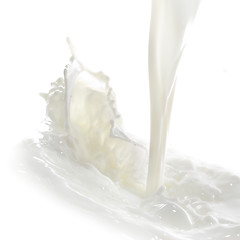 Image showing milk splash