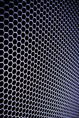 Image showing abstract metallic grid