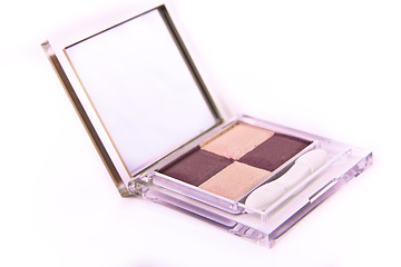 Image showing set of eyeshadows