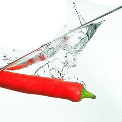 Image showing red hot chili pepper