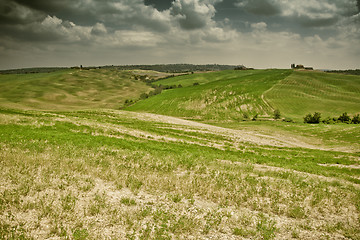 Image showing Typical Tuscan landscape