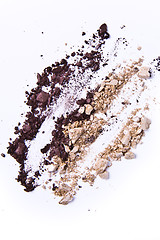 Image showing crushed eyeshadow