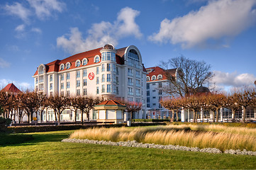 Image showing historical town Sopot