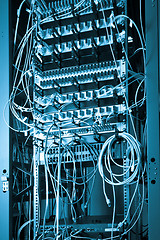 Image showing optic fiber hub