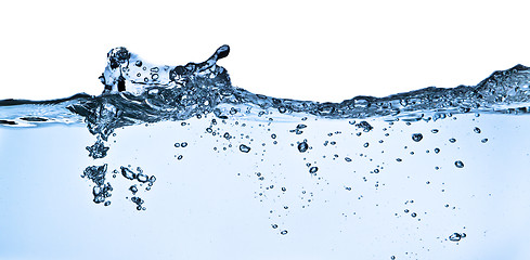 Image showing water splashing