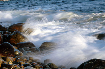 Image showing Waves in motion