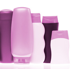 Image showing cosmetic bottles