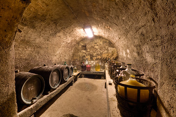 Image showing wine cellar
