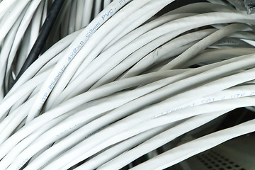 Image showing network cables concept