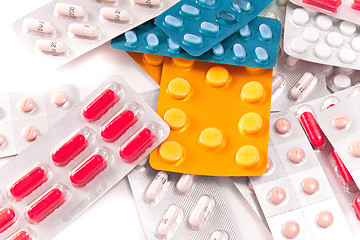 Image showing packs of pills