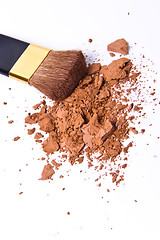 Image showing crushed eyeshadow