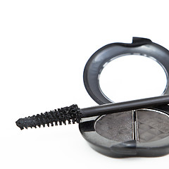 Image showing mascara and eyeshadow