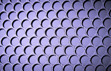 Image showing abstract metallic grid