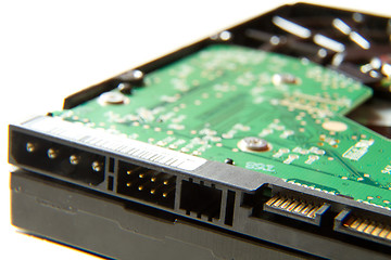 Image showing hard drive close up