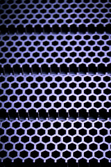 Image showing abstract metallic grid