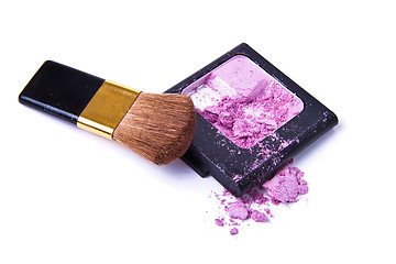 Image showing crushed eyeshadow