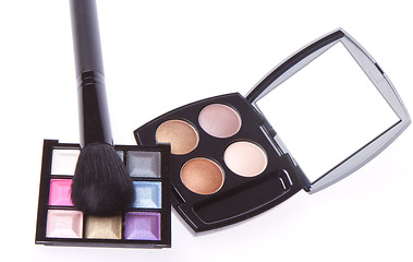 Image showing compact eyeshadows