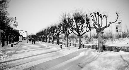 Image showing historical town Sopot