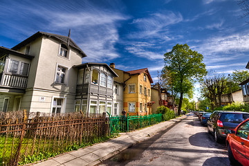 Image showing historical town Sopot