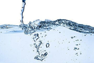 Image showing water splashing